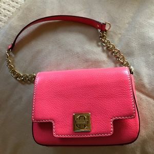 kate spade pink leather shoulder bag